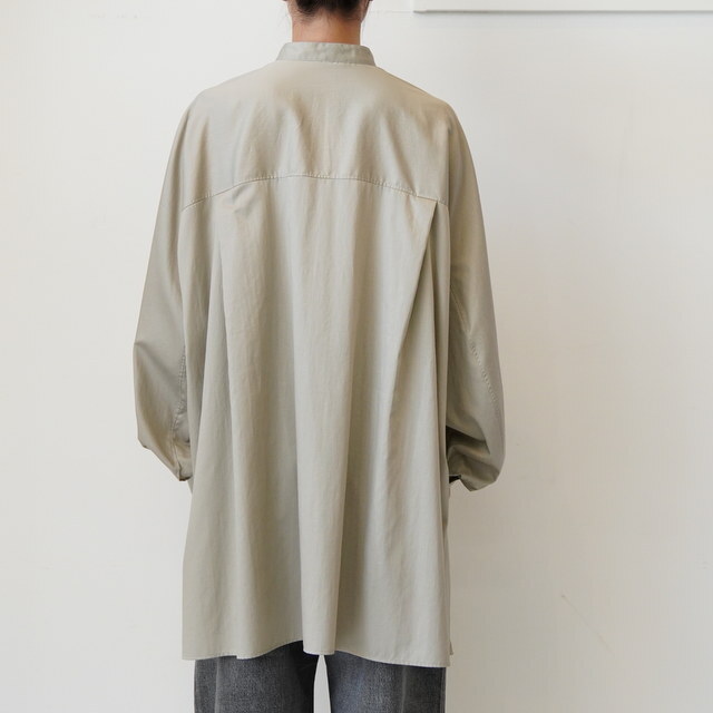 Graphpaper(Oty[p[) SILICON POPLIN DEEP SLIT B/OSH #GL253-50183(4)