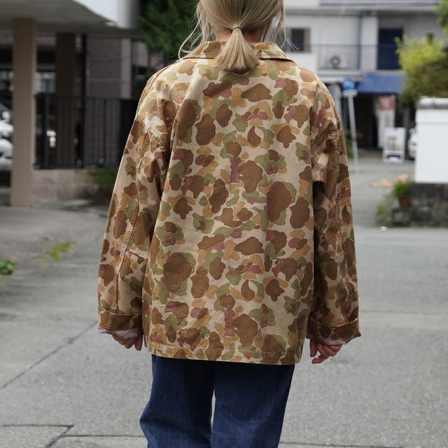 chimala(`}) UNISEX HERRINGBONE HUNTER CAMO JACKET #CS40-JT14(4)