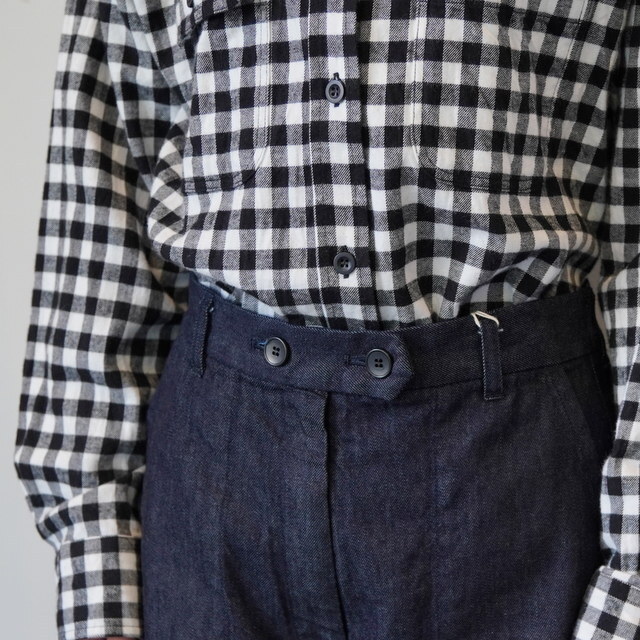 SARAH(�T��)�qCarole�rIndigo Denim �X�g���[�g�p���c#C30443(4)