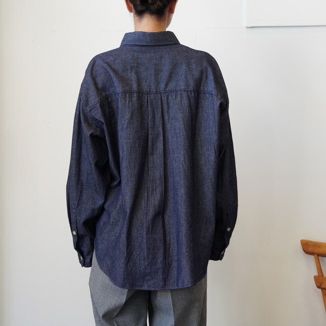 SARAH(T)Ranch Shirt Denim#C53022(4)