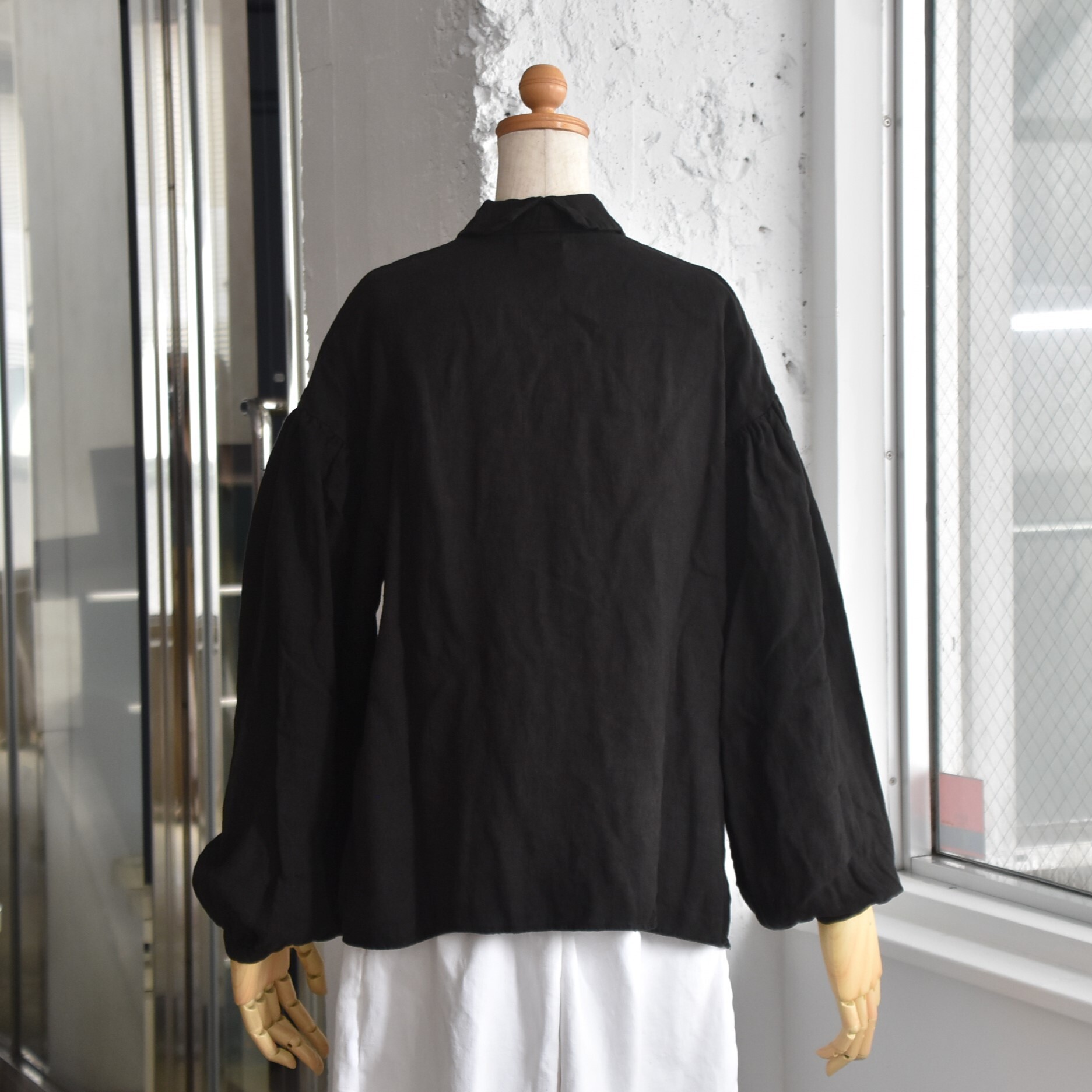 Whiteread (zCg[h) / GATHERED SLEEVES RELAXED SHIRTy2FWJz #SHIRT01-AA(4)