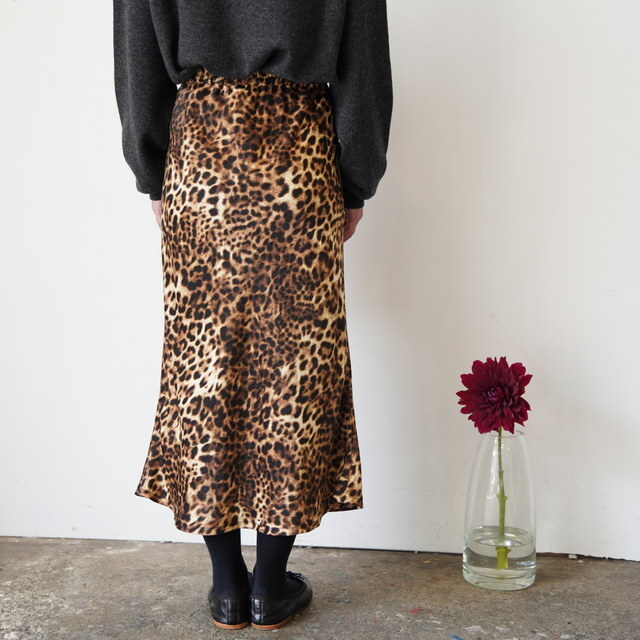 Oblada(Iu_) LEOPARD PRINT SKIRT#M2510SK04(4)