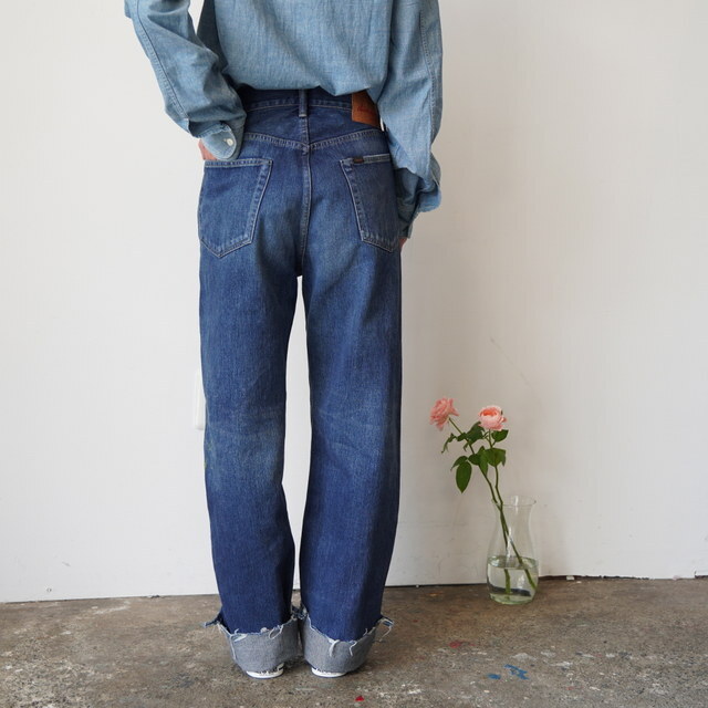 chimala(`}) /13.5OZ SELVEDGE DENIM STRAIGHT CUT #CS40-MP03B(4)