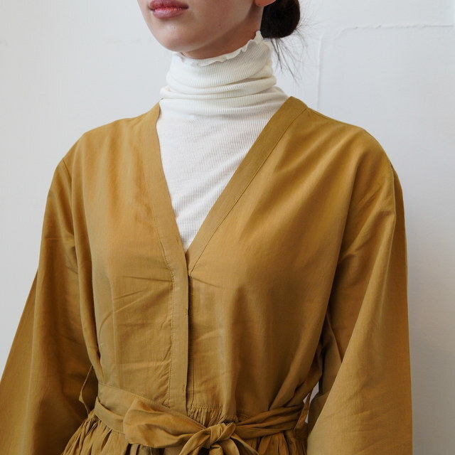 maison de soil(]h\C) / RAJASTHAN GATHER WRAP DRESS #INMDS25744(4)