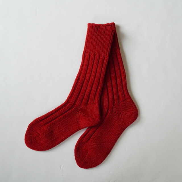 eleven 2nd (CuZJh) Washable Soft Wool Chunky Rib Socks #E2A-0054(4)