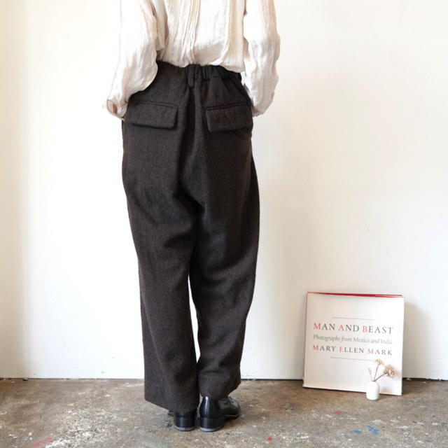 suzuki takayuki(XYL^JL) FULLING WIDE STRAIGHT PANTS #A262-20(4)