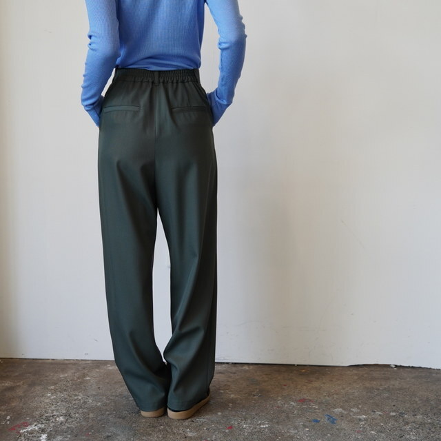 Graphpaper(Oty[p[)TECHNO WOOL NYLON EASY TROUSER #GL253-40318(4)