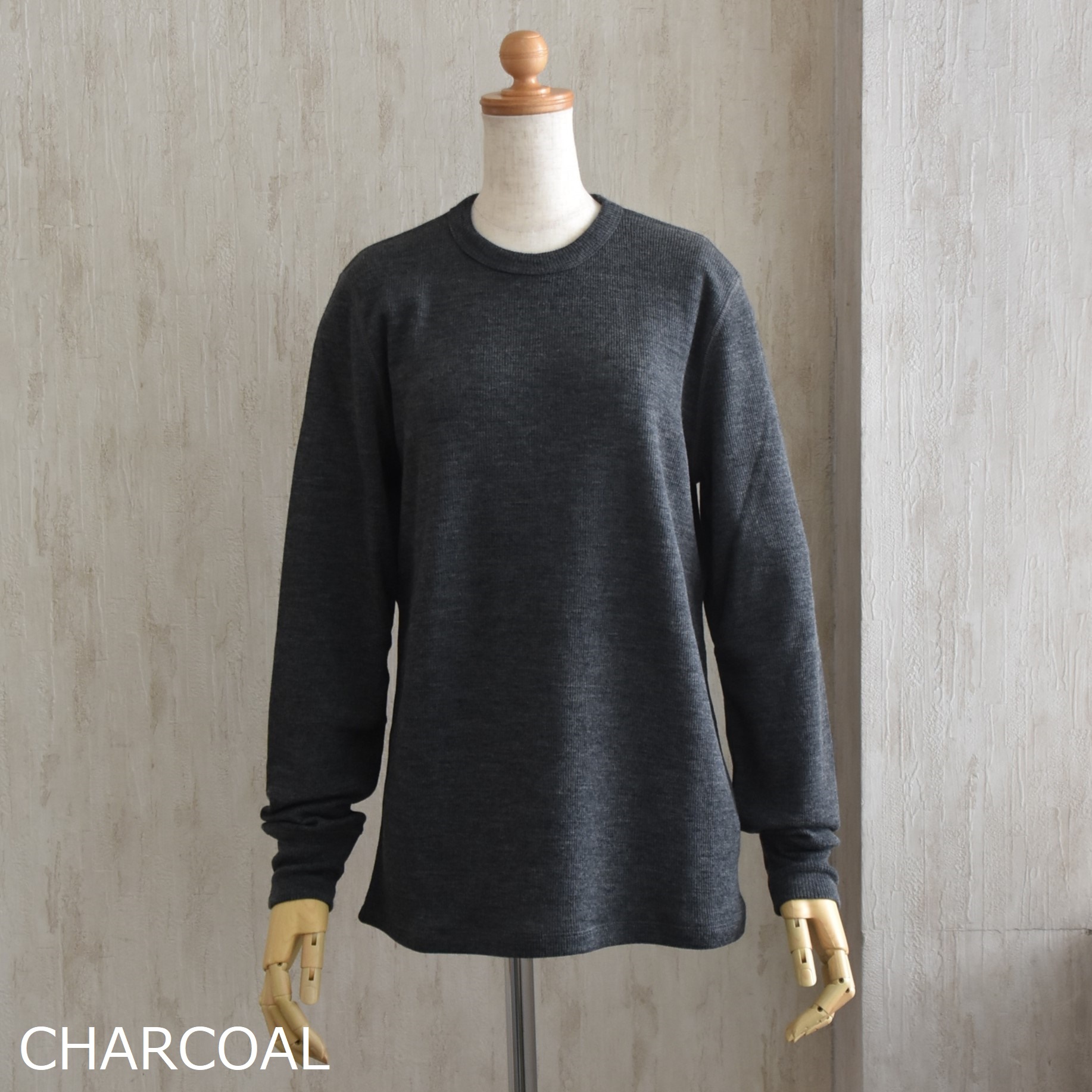 SACRA (TN) / EX.FINE MERINO RIB JSY TOPy3FWJz #125552091-AA(4)