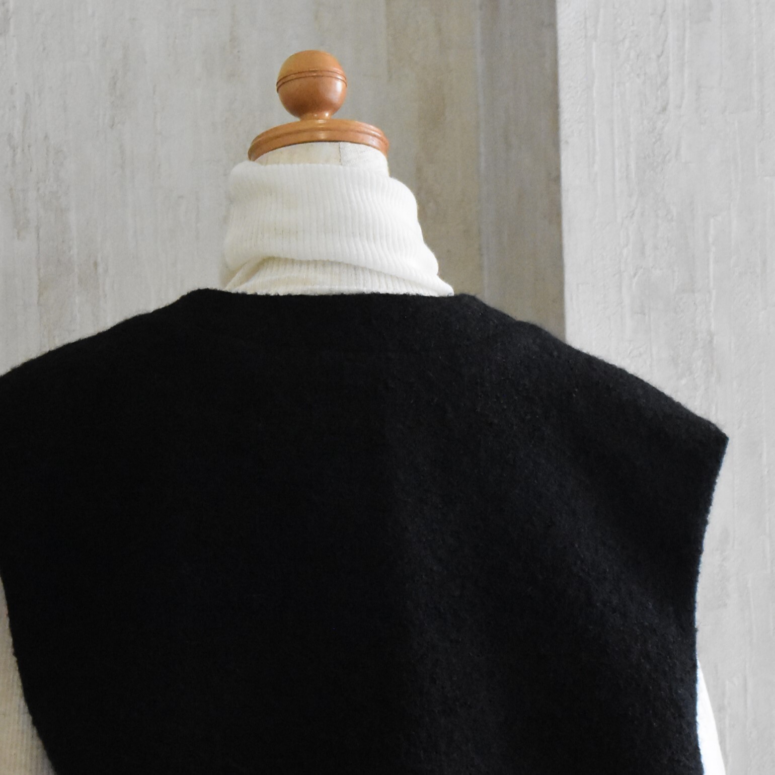 TENNE HANDCRAFTED MODERN(e nhNtebh_) / ANGOLA TWEED VEST #003-25FW-AA(4)