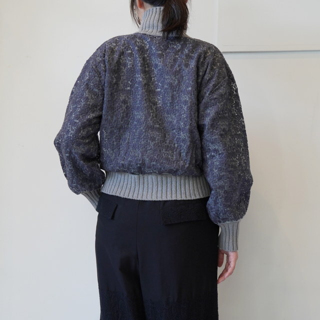 ANTIPAST(�A���e�B�p�X�g) / ORGANDY EMB BLOUSON #VE210(4)