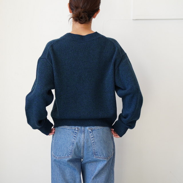 YLÉVE(C[) WOOL/CASH VNECK #168-5260086(4)