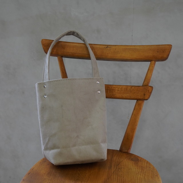 TEMBEA(exA) BAGUETTE TOTE MINI CORDUROY#TMB-2381H(4)