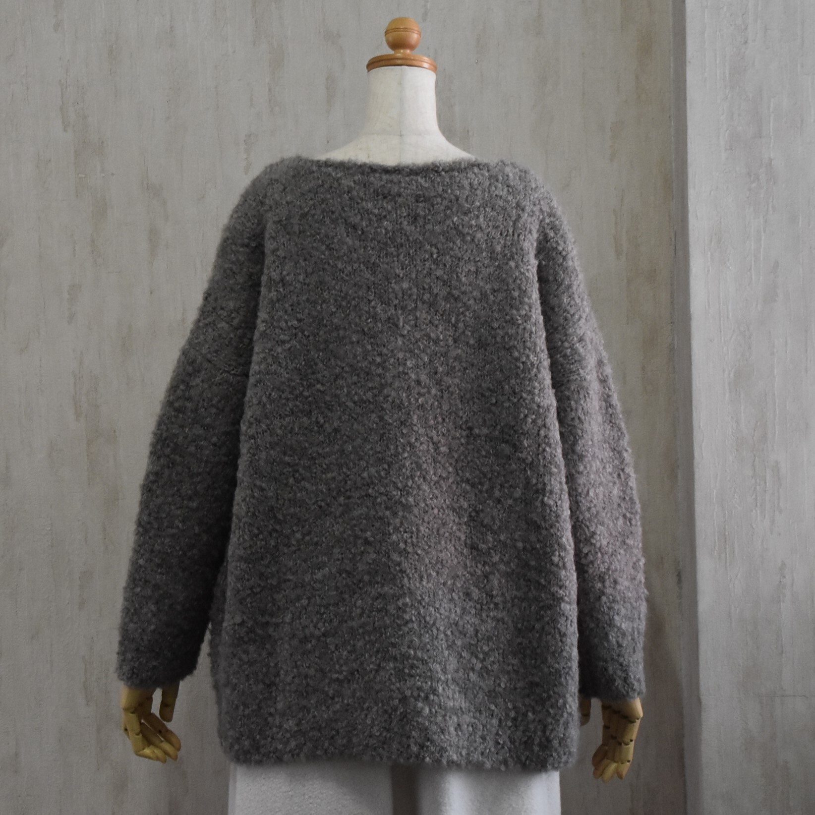 maison de soil(]h\C) / CREW NECK PULLOVER WITH POCKET #CNMDS2562A-AA(4)