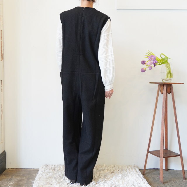Honnete(Ilbg) /V NECK JUMPSUITE WOOL #HO-25AWP5W(4)
