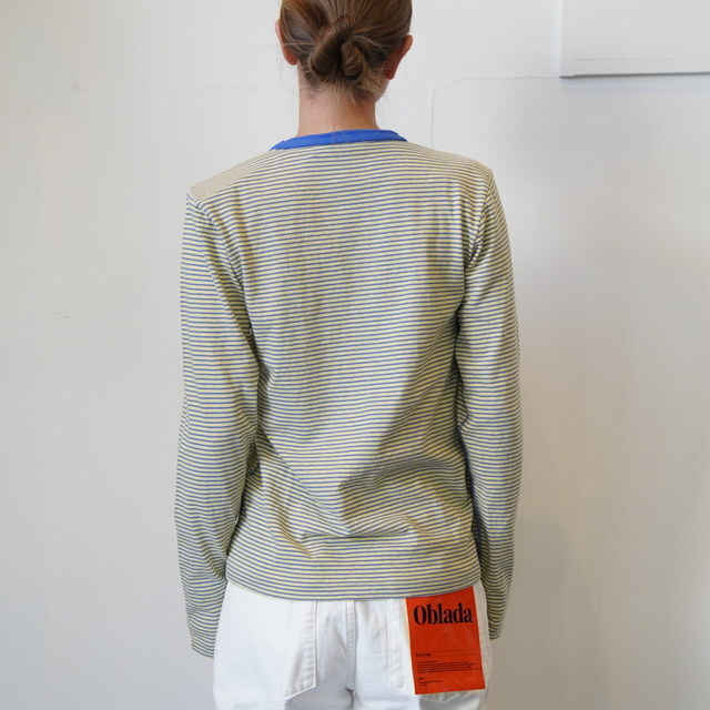 Oblada(�I�u���_) MULTI BORDER LONG TEE#S2610CU16(4)