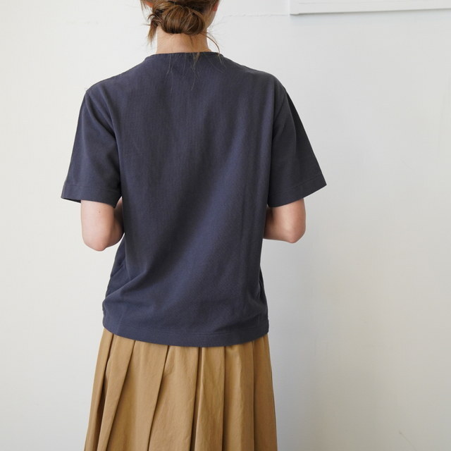 Scye(�T�C) COTTON PIQUE HENLEY NECK SHIRT #5226-21703(4)