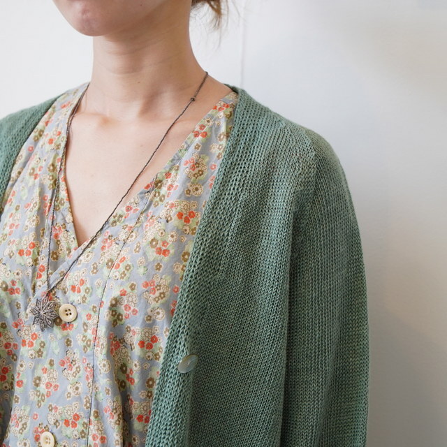  SARAH(�T��) Linen Knit C/D�y3�F�W�J�z #C11587(4)