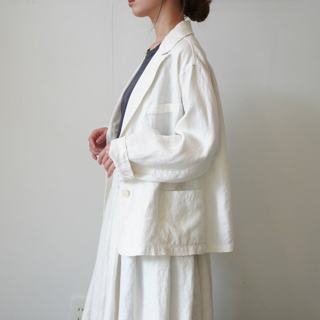  SARAH(�T��) Linen Twill �e�[���[�h�W���P�b�g�y2�F�W�J�z #C60269(4)