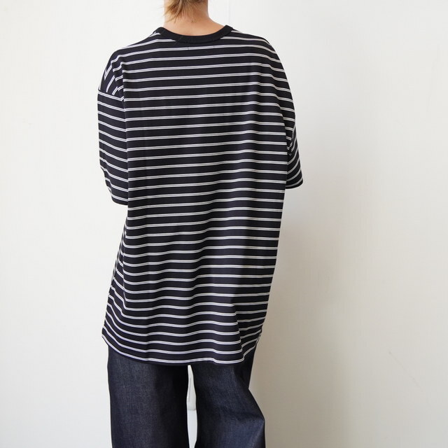 Graphpaper(�O���t�y�[�p�[) Tri Spun Border S/S Tee #GU261-70120B(4)