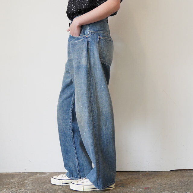 chimala(�`�}��) / WOMEN'S 13OZ SELVEDGE DENIM RANCH PANTS #CS41-WP12(4)