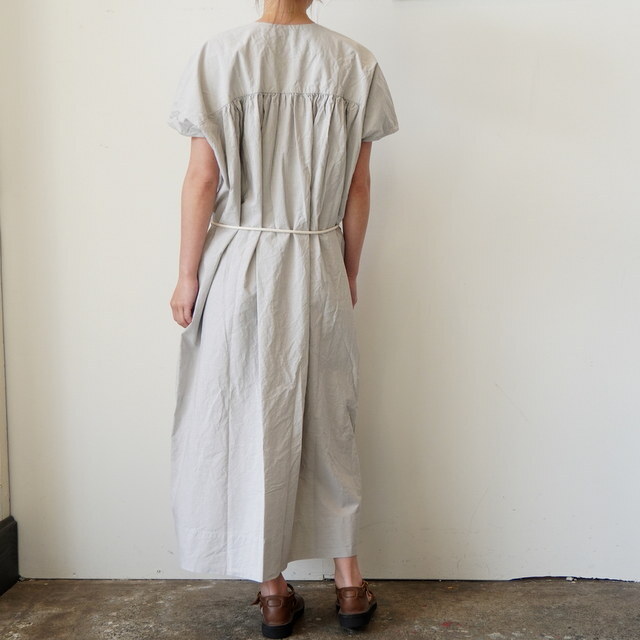 SONO(�\�m) DANTE DRESS Dusty Stripe Fine #8043-STRIPE 26SS(4)