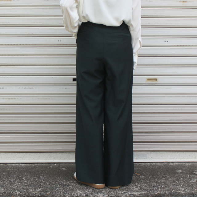 Graphpaper(グラフペーパー) Wool Cupro Adjustable Waisted Trousers#GL223-40189(5)