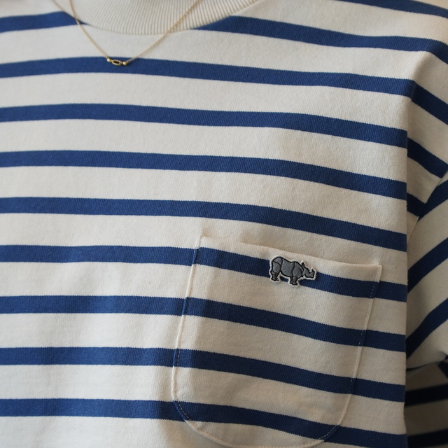 SCYE BACICS(サイベーシックス)Striped Cotton Jersey T-shirt#5723-21711(5)
