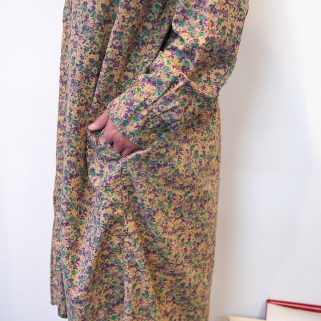 30%OFF】ARMEN(アーメン)COTTON SMALL FLOWER PRINT UTILITY BANDED