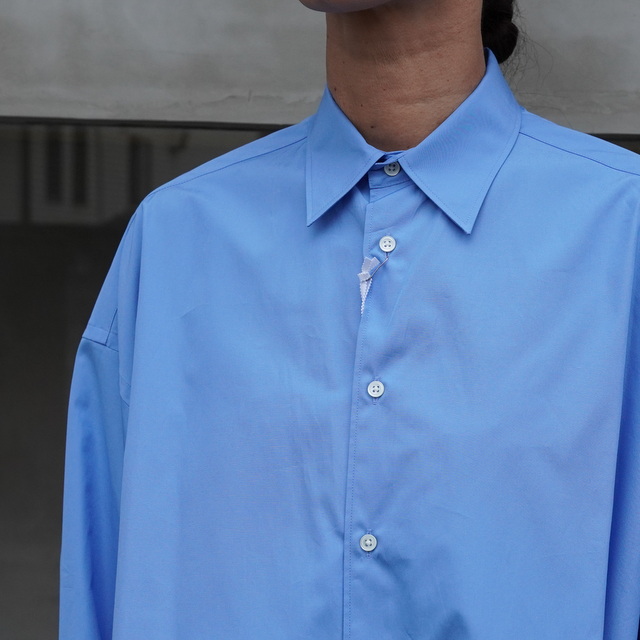 Graphpaper(グラフペーパー) High Count Broad L/S Oversized Regular Collar Shirts_GL233-50036B(5)