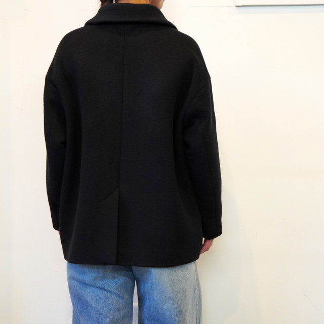 Graphpaper(Oty[p[)LIGHT MELTON SHAWL COLLAR COAT #GL243-10273B(5)