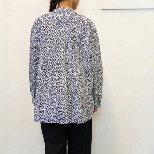 TOUJOURS(gDW[) Baggy Band Collar Shirt#AM41GS03(5)