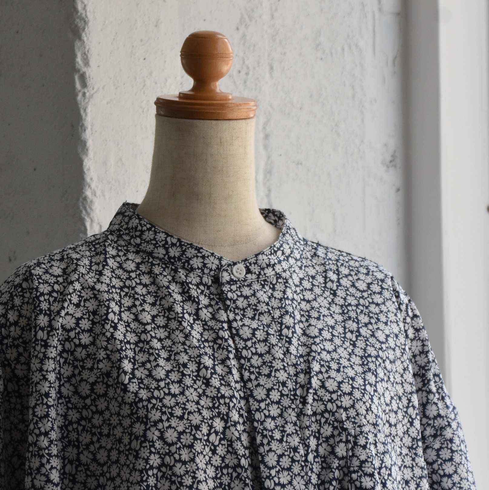 TOUJOURS(gDW[) / Baggy Band Collar Shirt #AM41GS03-AA(5)