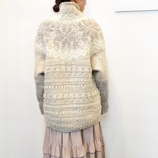 suzuki takayuki(XYL^JL) ​​​​​​​HAND-KNITTED SWEATER #A252-26(5)