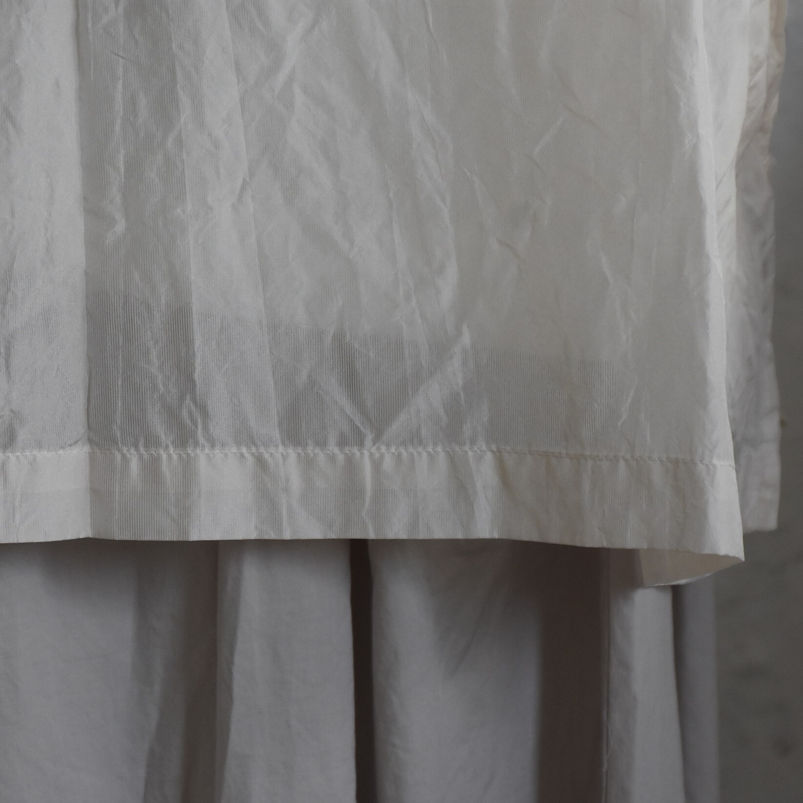 TOUJOURS(gDW[) / Open Collar Short Sleeve Frill Shirt #MM42GS01-AA(5)