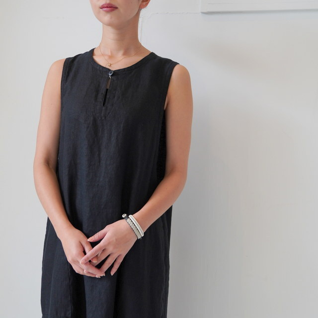 y40%OFFzSARAH(T)   Linen Twill Sleeveless Dress #C4266(5)