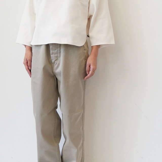 Scye(TC) COTTON CHINO CLOTH MILITARYPAN #5225-83505(5)