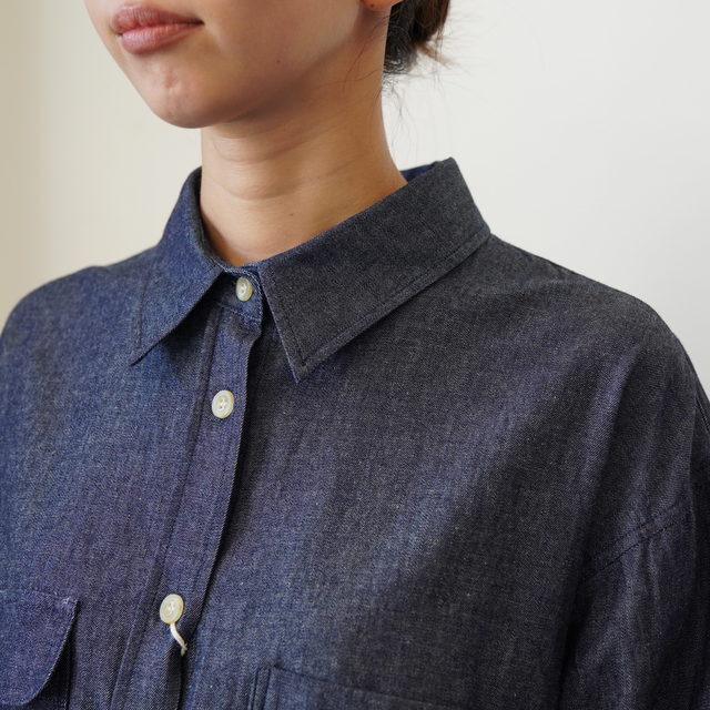 SARAH(T)Ranch Shirt Denim#C53022(5)