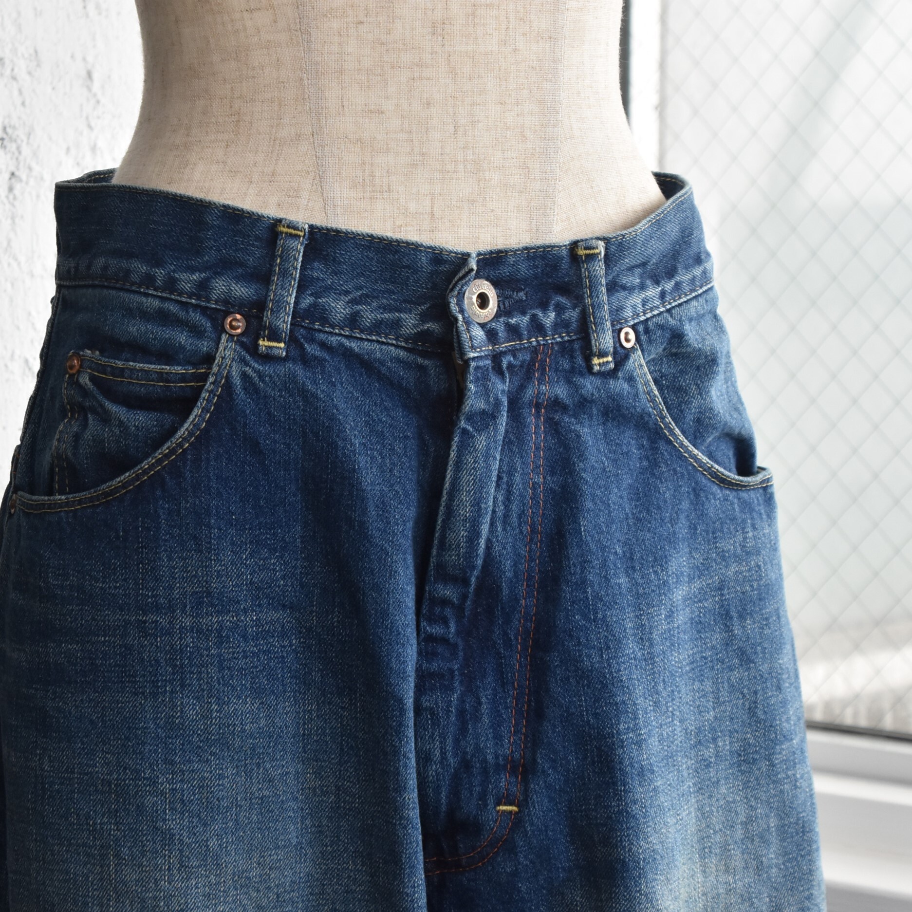 chimala(`}) / SELVEDGE DENIM RANCH PANTS #CS40-WP12-AA(5)