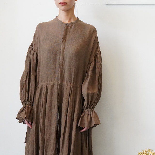 suzuki takayuki(XYL^JL) ​​​​​​​bishop-sleeve dress#A261-11(5)