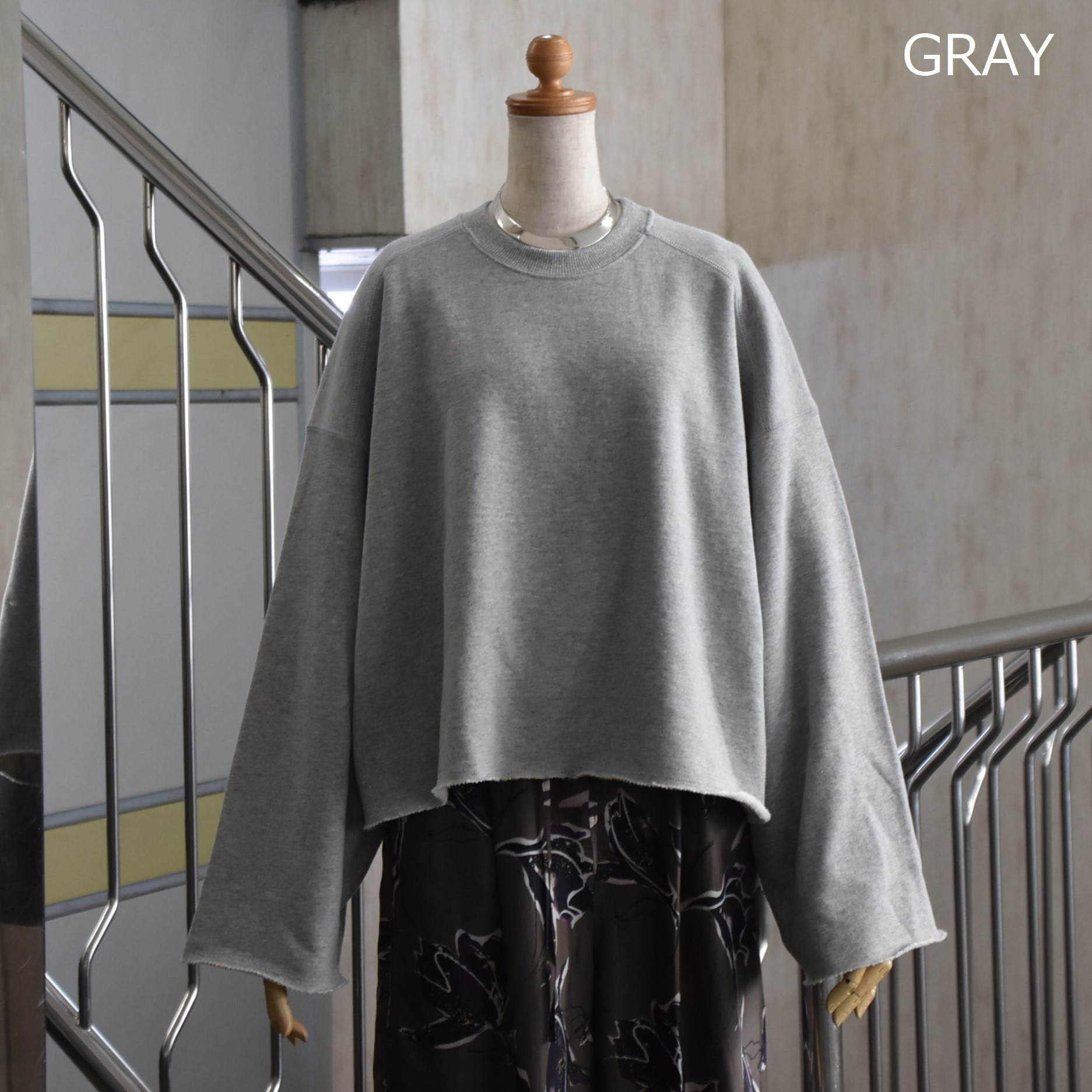 SACRA (TN) / PREMIUM FLEECE CROPPED TOPy2FWJz #125550091-AA(5)