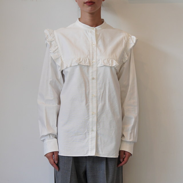 dahl'ia(_A) OX FRILL L/S BLOUSE #DBL-357OX(5)
