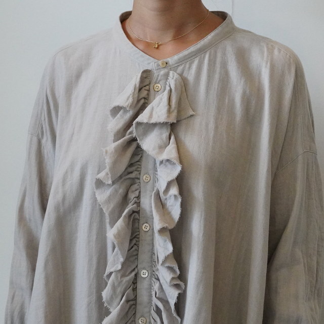 suzuki takayuki(XYL^JL) ​​​​​​​RUFFLED BLOUSE #A261-16(5)