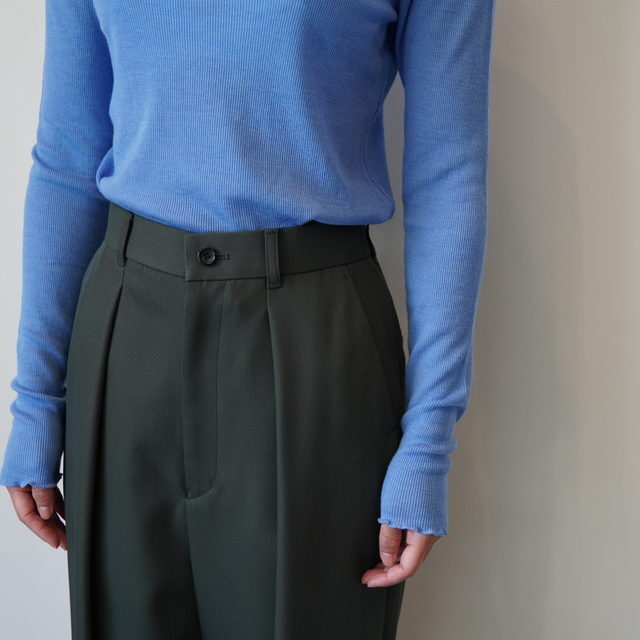 Graphpaper(Oty[p[)TECHNO WOOL NYLON EASY TROUSER #GL253-40318(5)