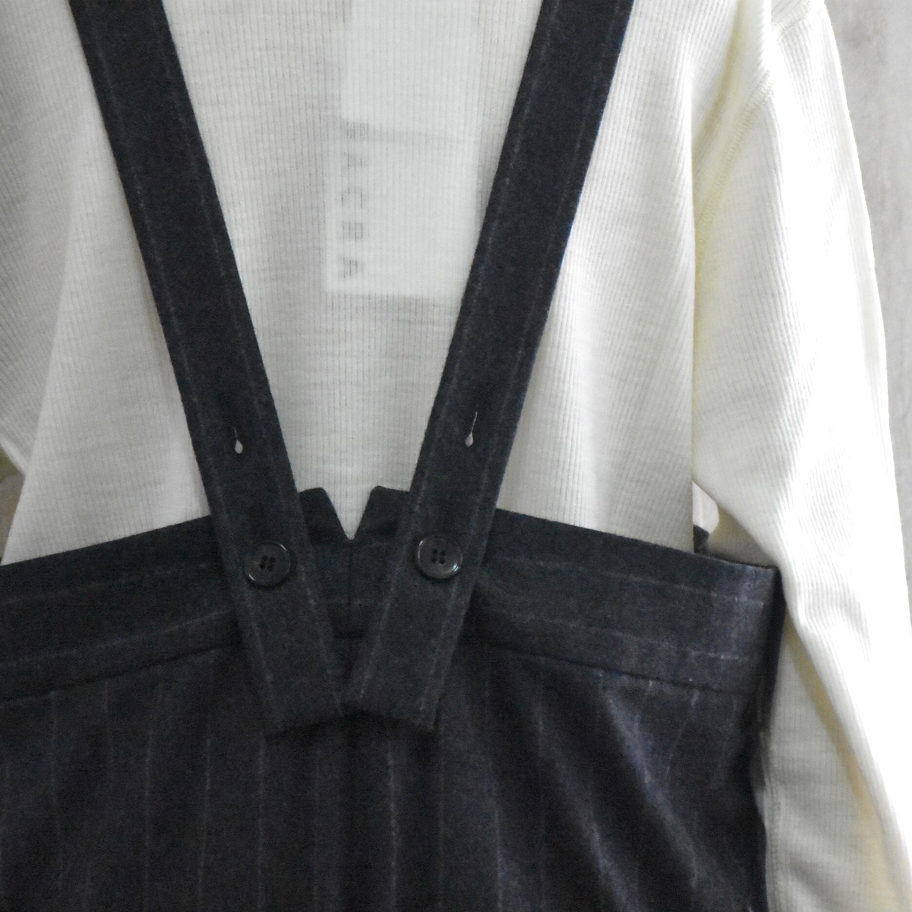 SACRA (TN) / CASHMERE FLANO STRIPE SALOPETTE #125506051-AA(5)