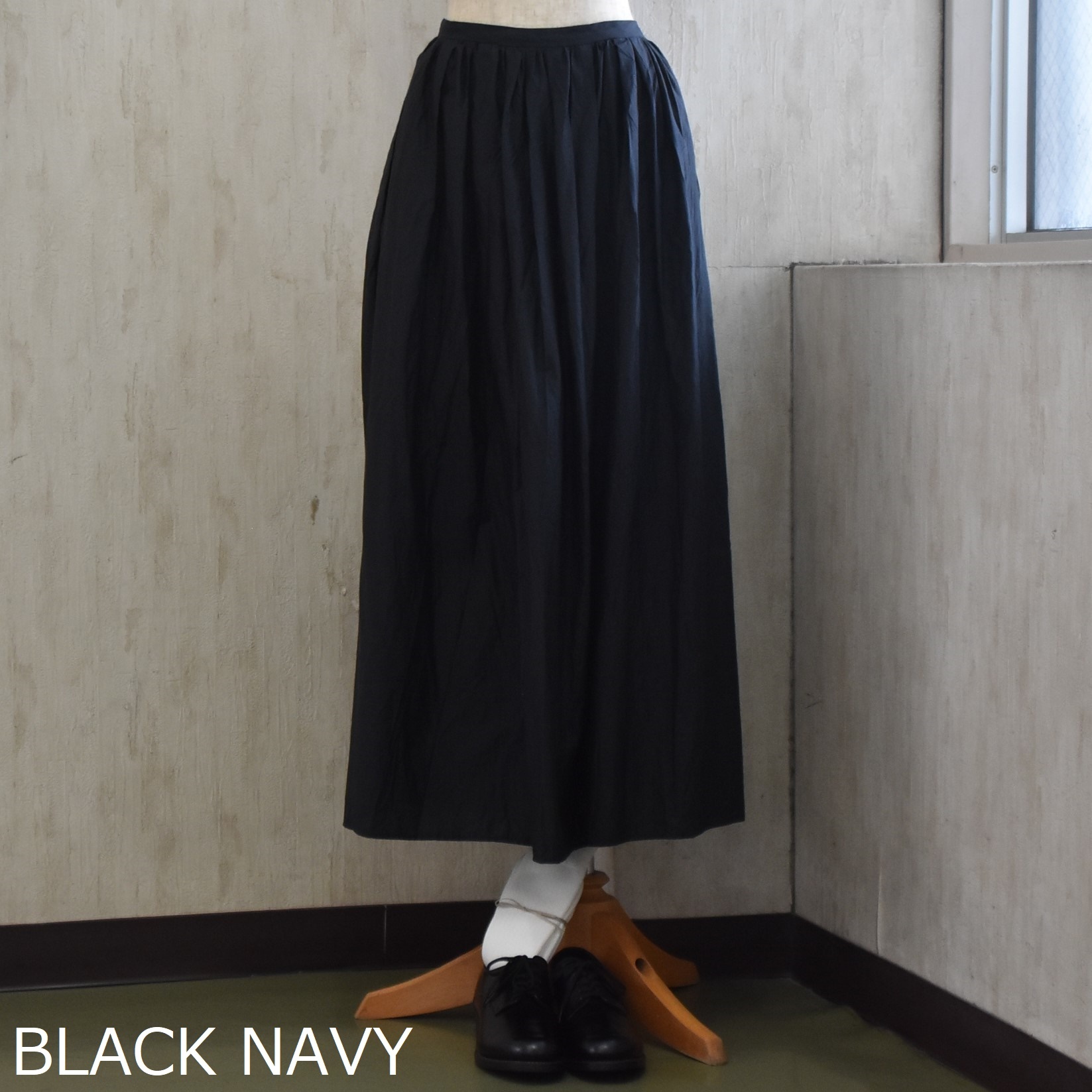 TOUJOURS(gDW[) / Randam Pleated Maxi Skirty2FWJz #MM43VK03-AA(5)