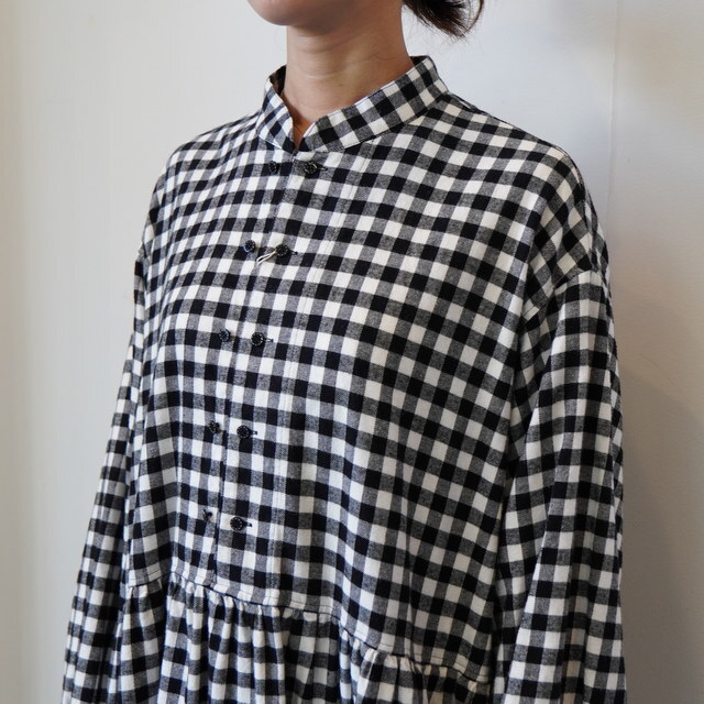 SARAH(T) FARMERS DRESS FLANNEL CHECK #C71283(5)