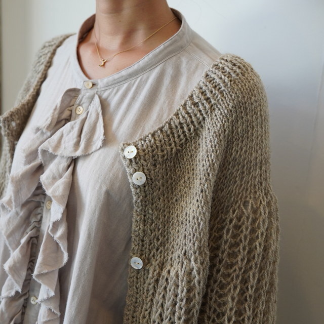 NIDO(jh) /LANITA CARDIGAN#LANITA(5)