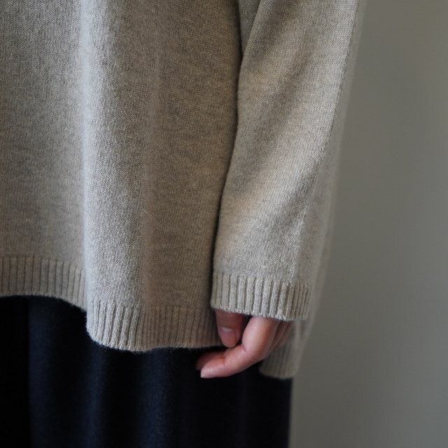 maison de soil(]h\C) / PLAIN STITCH DROP/S POLONECK #NMDSN2251D(5)
