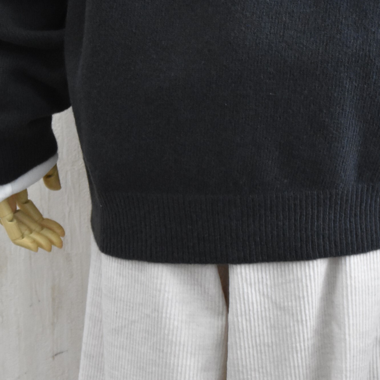 SOFIE D'HOORE(\tB[h[) / Seamless V-neck cardigan long sleeves #MABUSE-AA(5)