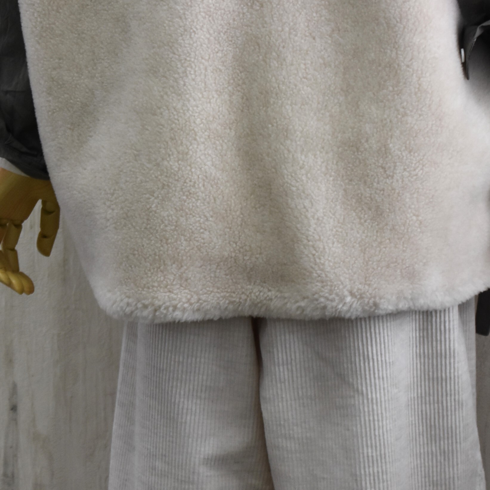 TOUJOURS(gDW[) / High Neck Over Vest #TM43VS01-AA(5)